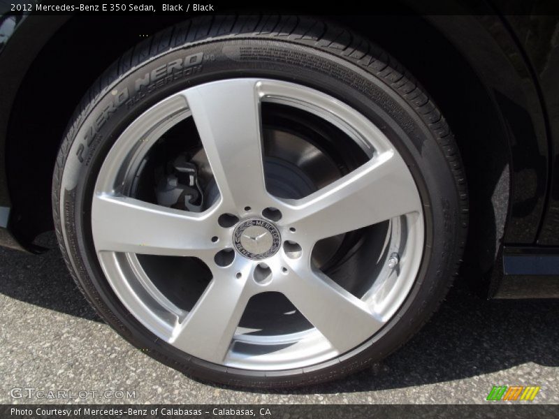 Black / Black 2012 Mercedes-Benz E 350 Sedan