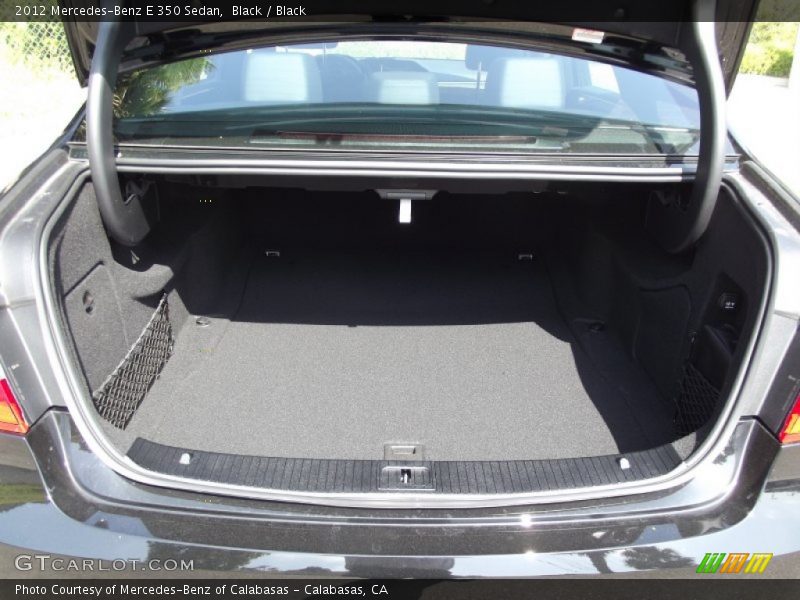 Black / Black 2012 Mercedes-Benz E 350 Sedan