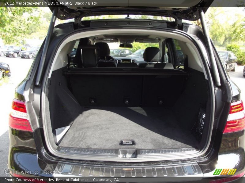 Black / Black 2012 Mercedes-Benz ML 350 4Matic