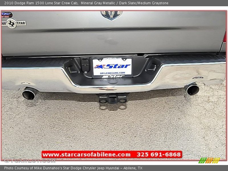 Mineral Gray Metallic / Dark Slate/Medium Graystone 2010 Dodge Ram 1500 Lone Star Crew Cab