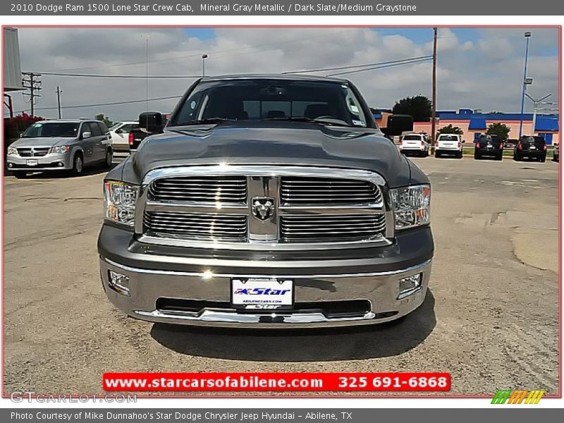 Mineral Gray Metallic / Dark Slate/Medium Graystone 2010 Dodge Ram 1500 Lone Star Crew Cab