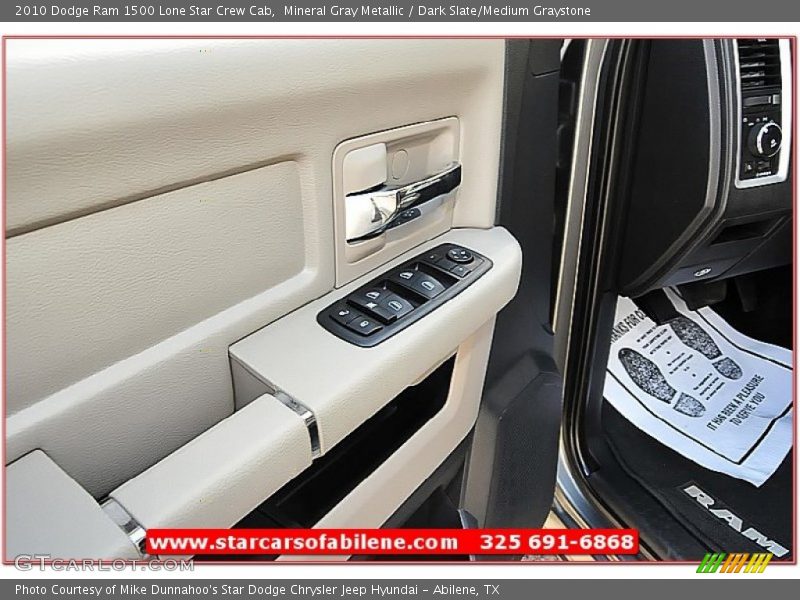 Mineral Gray Metallic / Dark Slate/Medium Graystone 2010 Dodge Ram 1500 Lone Star Crew Cab