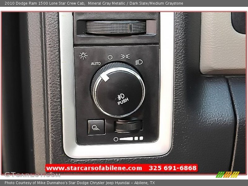Mineral Gray Metallic / Dark Slate/Medium Graystone 2010 Dodge Ram 1500 Lone Star Crew Cab