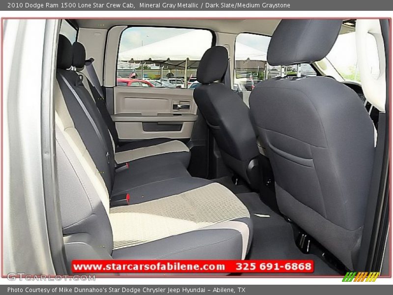 Mineral Gray Metallic / Dark Slate/Medium Graystone 2010 Dodge Ram 1500 Lone Star Crew Cab