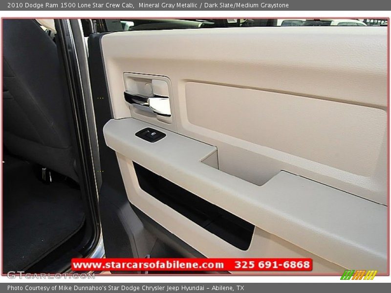 Mineral Gray Metallic / Dark Slate/Medium Graystone 2010 Dodge Ram 1500 Lone Star Crew Cab