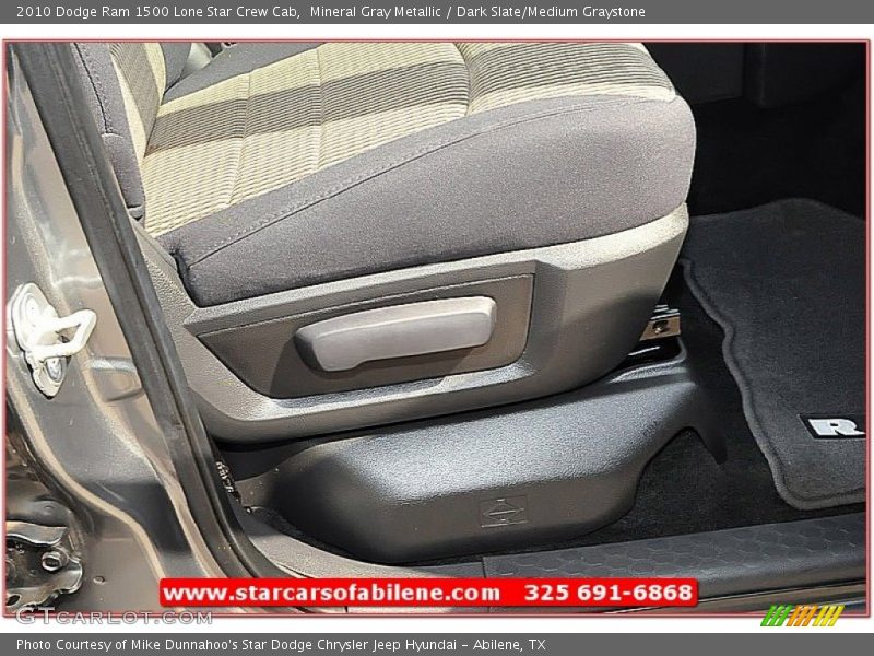 Mineral Gray Metallic / Dark Slate/Medium Graystone 2010 Dodge Ram 1500 Lone Star Crew Cab