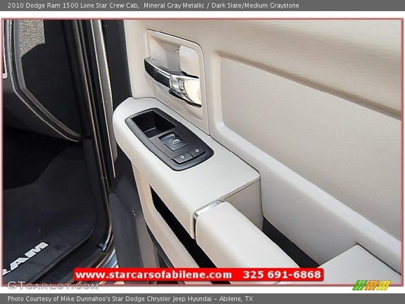 Mineral Gray Metallic / Dark Slate/Medium Graystone 2010 Dodge Ram 1500 Lone Star Crew Cab