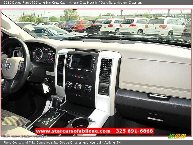 Mineral Gray Metallic / Dark Slate/Medium Graystone 2010 Dodge Ram 1500 Lone Star Crew Cab