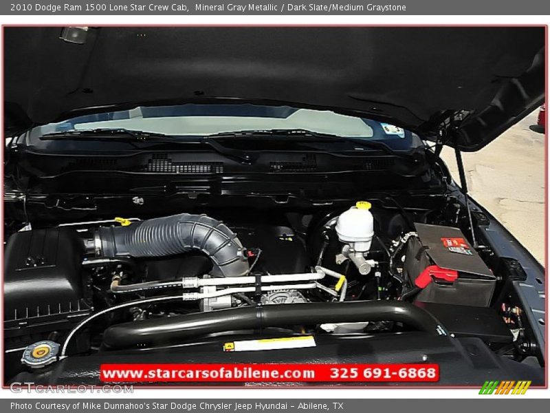 Mineral Gray Metallic / Dark Slate/Medium Graystone 2010 Dodge Ram 1500 Lone Star Crew Cab