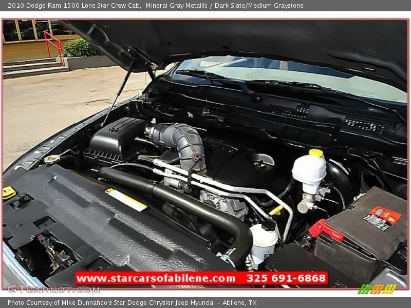 Mineral Gray Metallic / Dark Slate/Medium Graystone 2010 Dodge Ram 1500 Lone Star Crew Cab