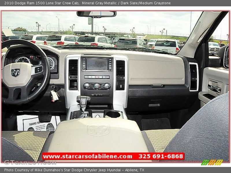 Mineral Gray Metallic / Dark Slate/Medium Graystone 2010 Dodge Ram 1500 Lone Star Crew Cab