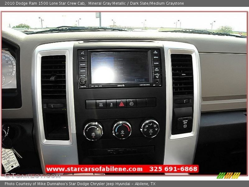 Mineral Gray Metallic / Dark Slate/Medium Graystone 2010 Dodge Ram 1500 Lone Star Crew Cab