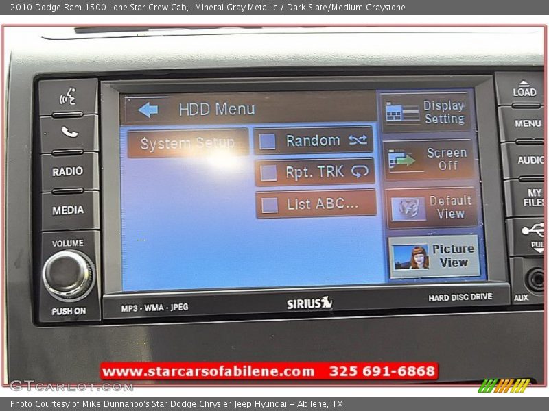 Mineral Gray Metallic / Dark Slate/Medium Graystone 2010 Dodge Ram 1500 Lone Star Crew Cab