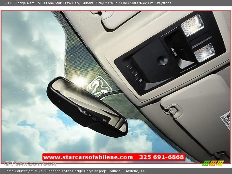Mineral Gray Metallic / Dark Slate/Medium Graystone 2010 Dodge Ram 1500 Lone Star Crew Cab