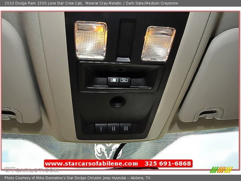 Mineral Gray Metallic / Dark Slate/Medium Graystone 2010 Dodge Ram 1500 Lone Star Crew Cab