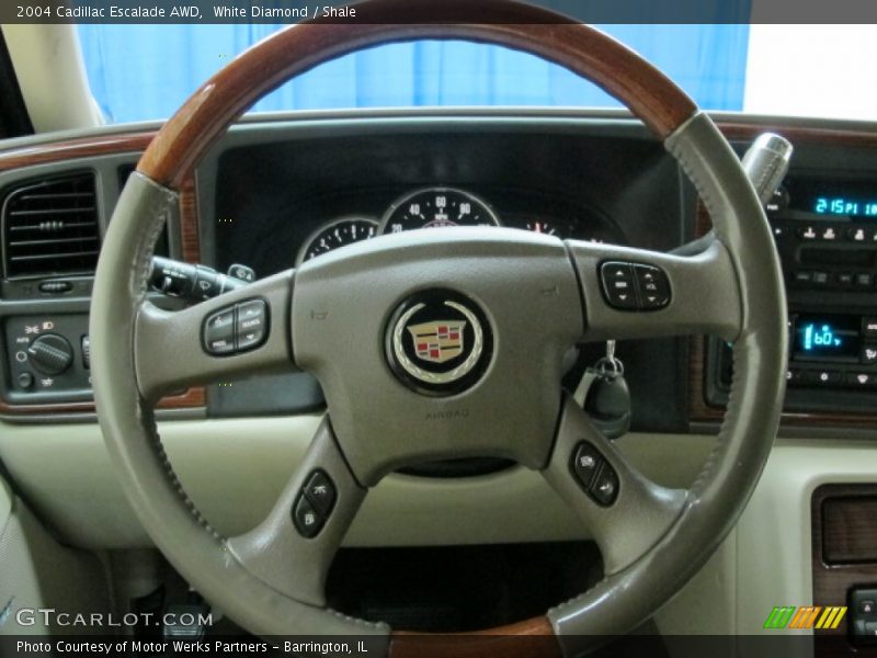 White Diamond / Shale 2004 Cadillac Escalade AWD