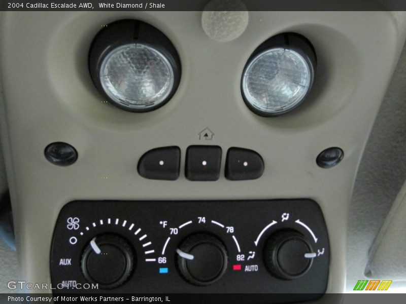 White Diamond / Shale 2004 Cadillac Escalade AWD