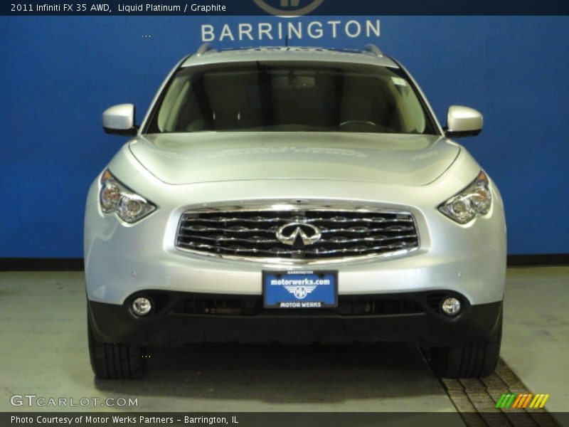Liquid Platinum / Graphite 2011 Infiniti FX 35 AWD