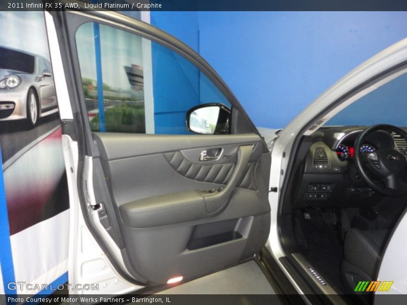 Liquid Platinum / Graphite 2011 Infiniti FX 35 AWD