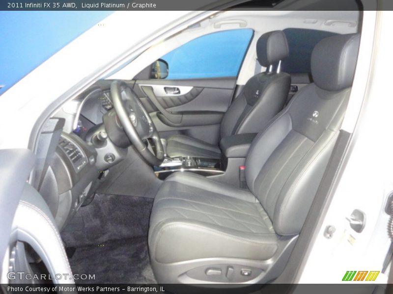 Liquid Platinum / Graphite 2011 Infiniti FX 35 AWD