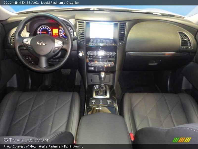 Liquid Platinum / Graphite 2011 Infiniti FX 35 AWD