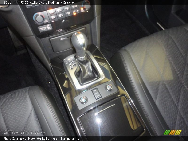 Liquid Platinum / Graphite 2011 Infiniti FX 35 AWD