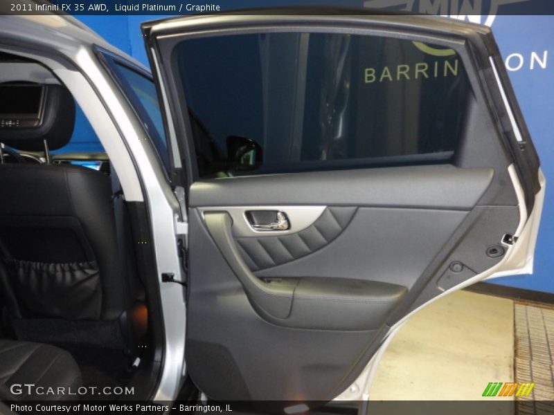 Liquid Platinum / Graphite 2011 Infiniti FX 35 AWD