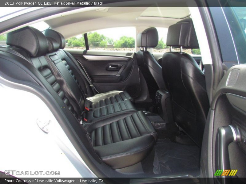 Rear Seat of 2013 CC Lux