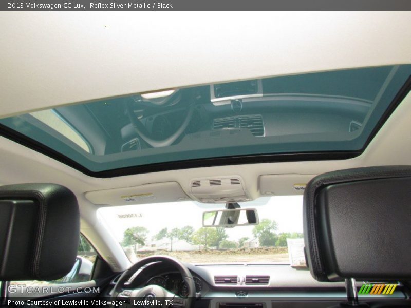 Sunroof of 2013 CC Lux
