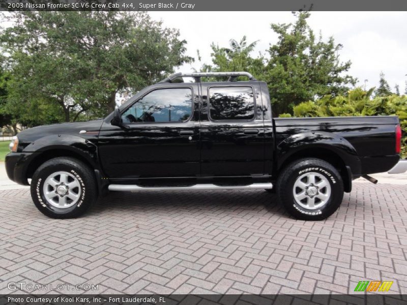  2003 Frontier SC V6 Crew Cab 4x4 Super Black