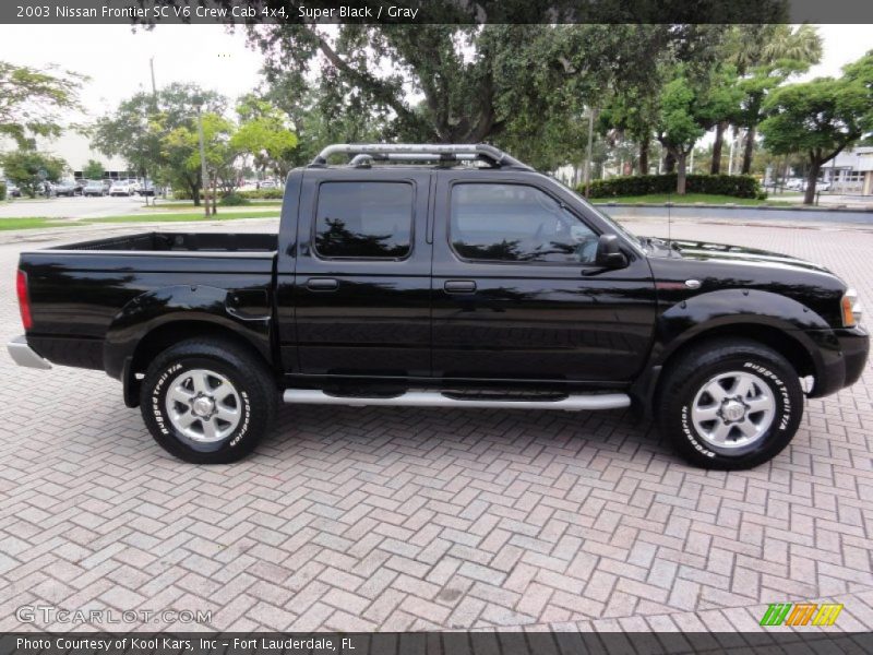  2003 Frontier SC V6 Crew Cab 4x4 Super Black