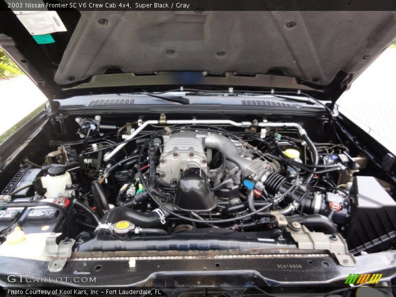  2003 Frontier SC V6 Crew Cab 4x4 Engine - 3.3 Liter Supercharged SOHC 12-Valve V6
