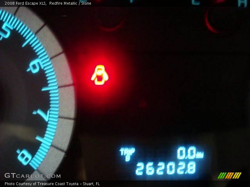 Redfire Metallic / Stone 2008 Ford Escape XLS