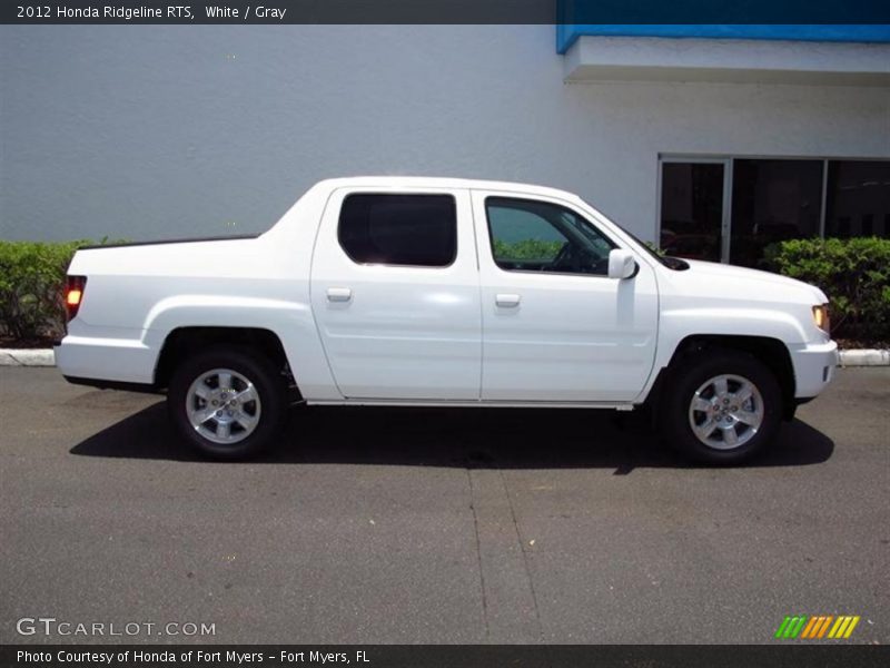  2012 Ridgeline RTS White