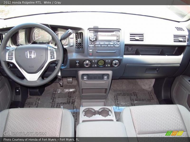 Dashboard of 2012 Ridgeline RTS