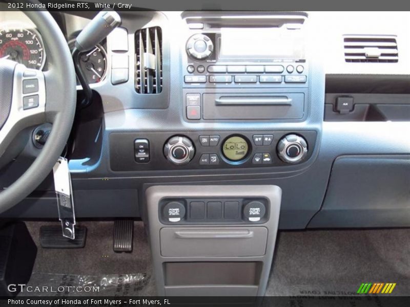 Controls of 2012 Ridgeline RTS