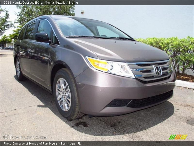 Mocha Metallic / Truffle 2012 Honda Odyssey EX-L