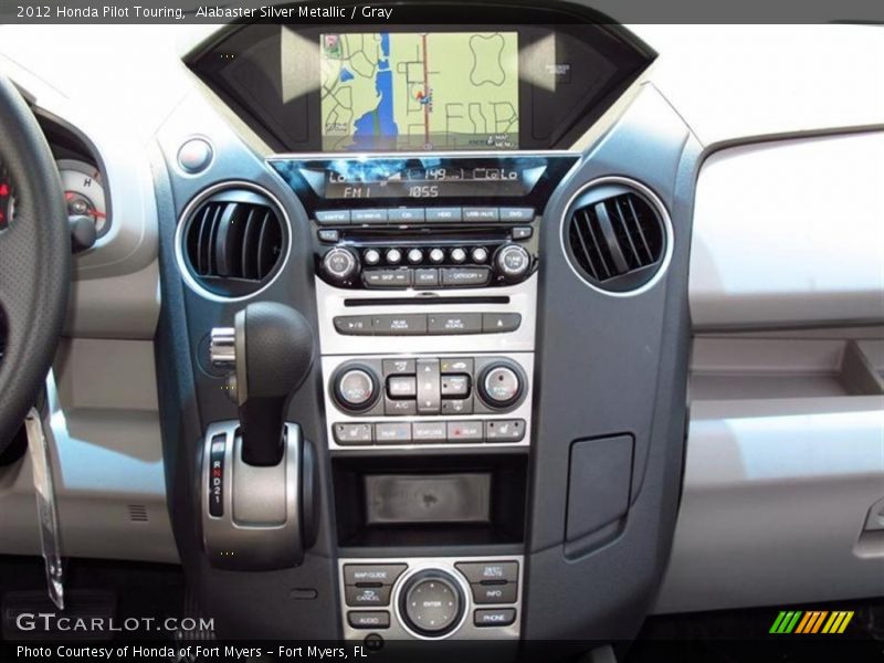 Navigation of 2012 Pilot Touring