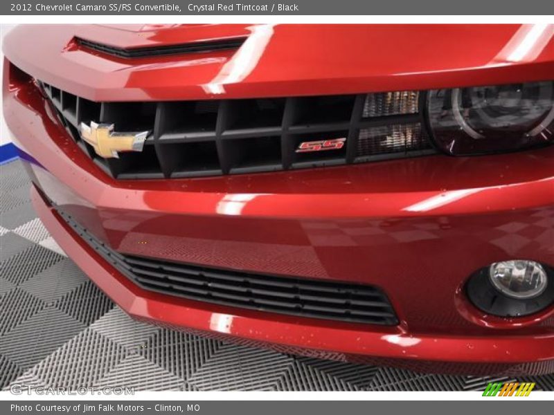 Crystal Red Tintcoat / Black 2012 Chevrolet Camaro SS/RS Convertible