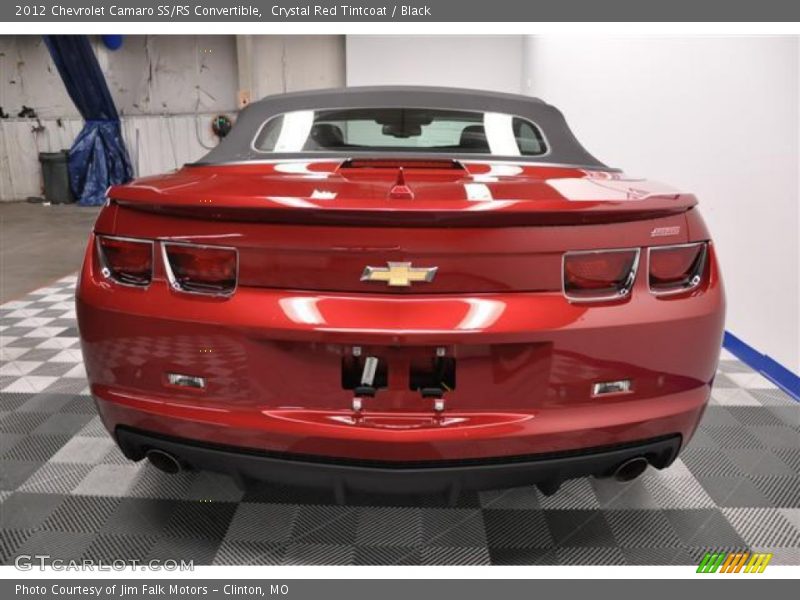 Crystal Red Tintcoat / Black 2012 Chevrolet Camaro SS/RS Convertible