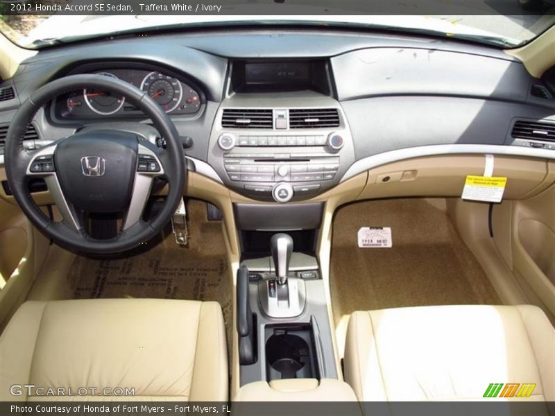 Taffeta White / Ivory 2012 Honda Accord SE Sedan