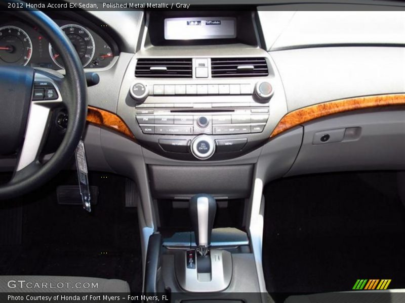 Polished Metal Metallic / Gray 2012 Honda Accord EX Sedan