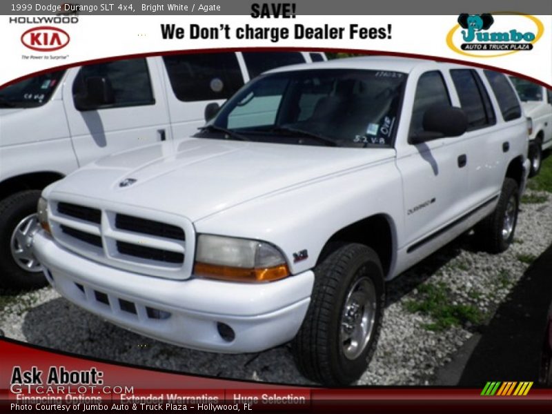 Bright White / Agate 1999 Dodge Durango SLT 4x4