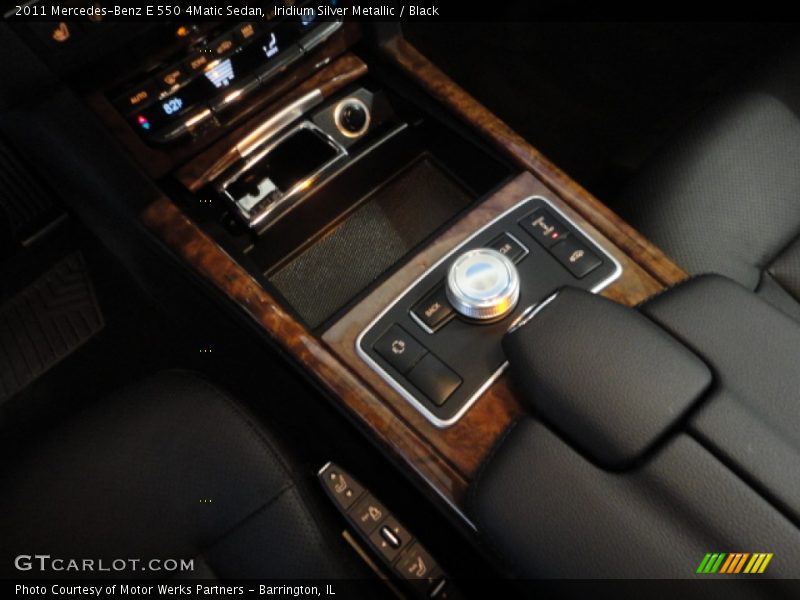 Iridium Silver Metallic / Black 2011 Mercedes-Benz E 550 4Matic Sedan