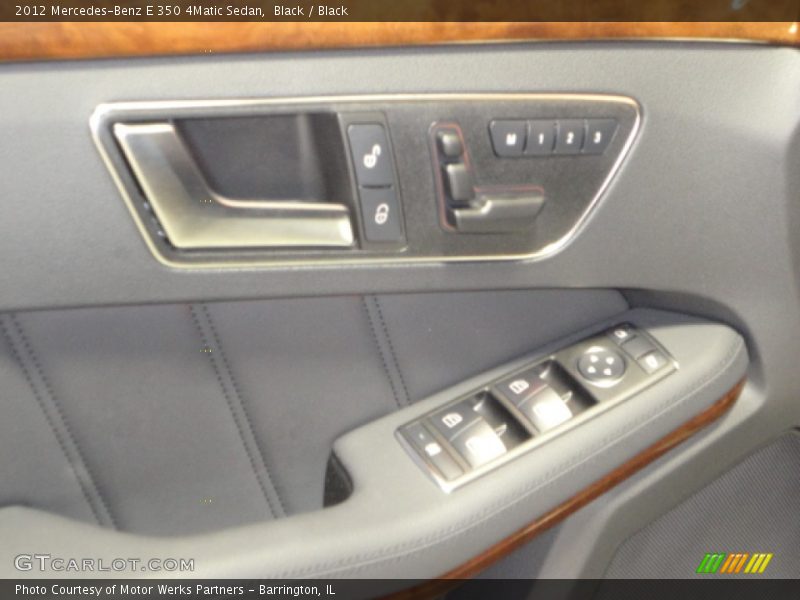 Black / Black 2012 Mercedes-Benz E 350 4Matic Sedan