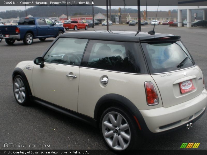 Pepper White / Panther Black 2006 Mini Cooper S Hardtop