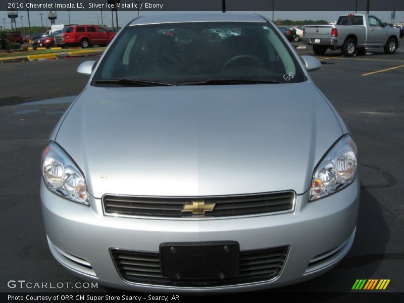 Silver Ice Metallic / Ebony 2010 Chevrolet Impala LS