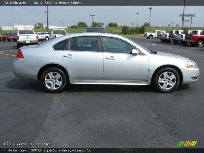 Silver Ice Metallic / Ebony 2010 Chevrolet Impala LS