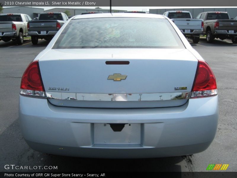 Silver Ice Metallic / Ebony 2010 Chevrolet Impala LS