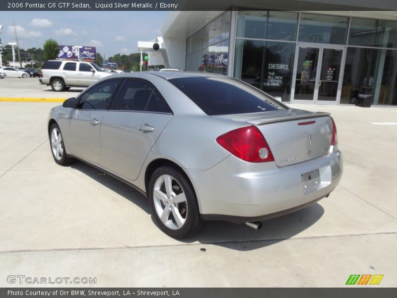  2006 G6 GTP Sedan Liquid Silver Metallic